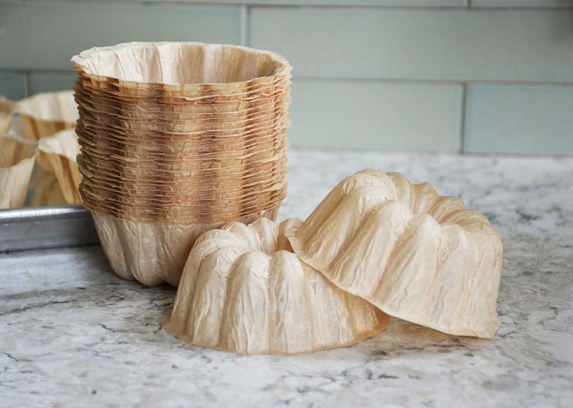 Bundt Cakes recipe with Novacart paper molds Nordia